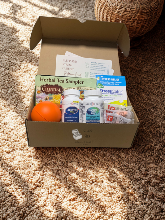 Blog Post Six: Sleep & Stress CureKit Designed to Help You Unwind